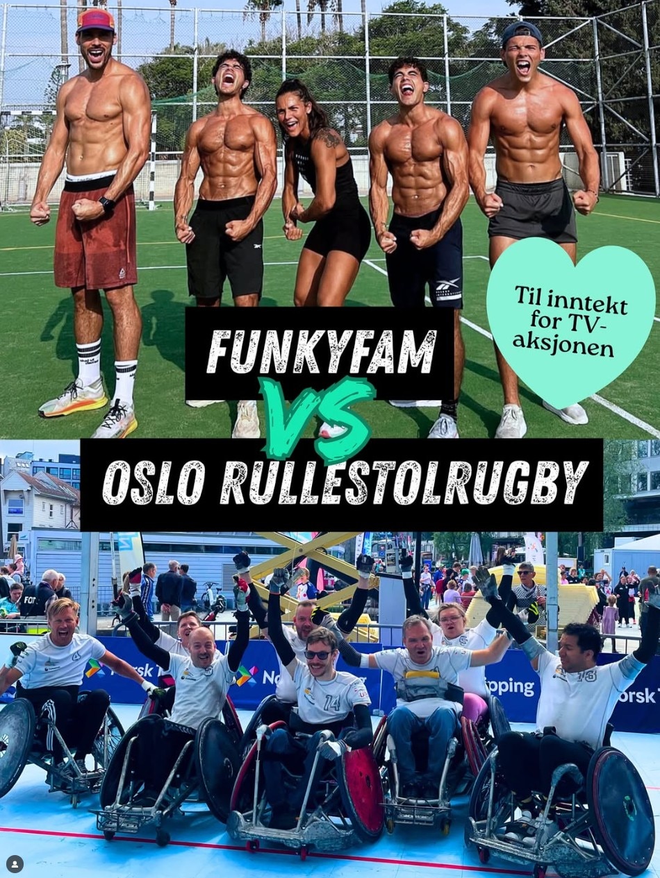 Oslo Rullestolrugby vs FunkyFam