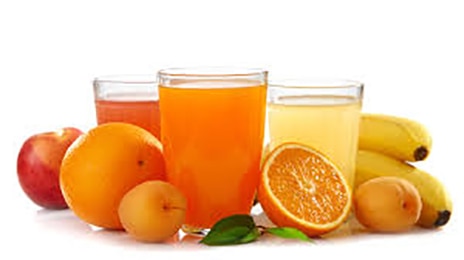 Bilde av ulike juicevarianter