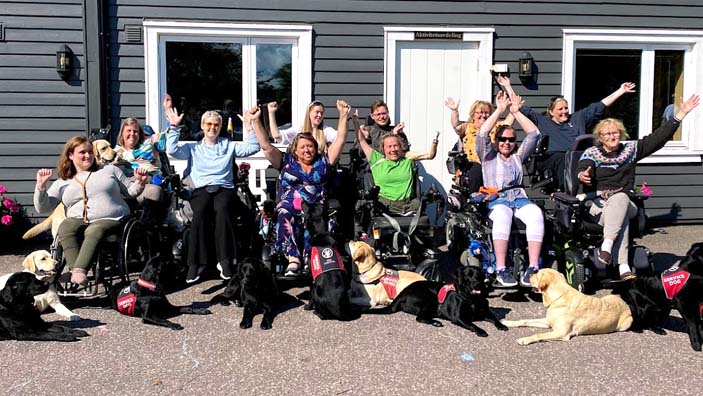 Servicehundforbundet samling Eidene