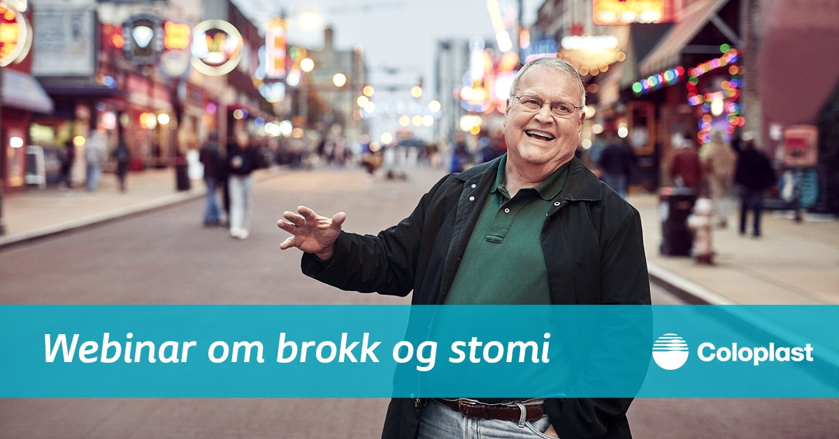 Webinar om brokk og stomi