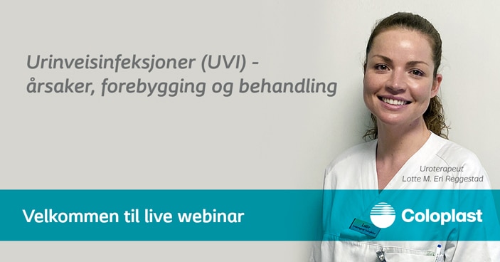 Webinar om urinveisinfeksjoner (UVI)