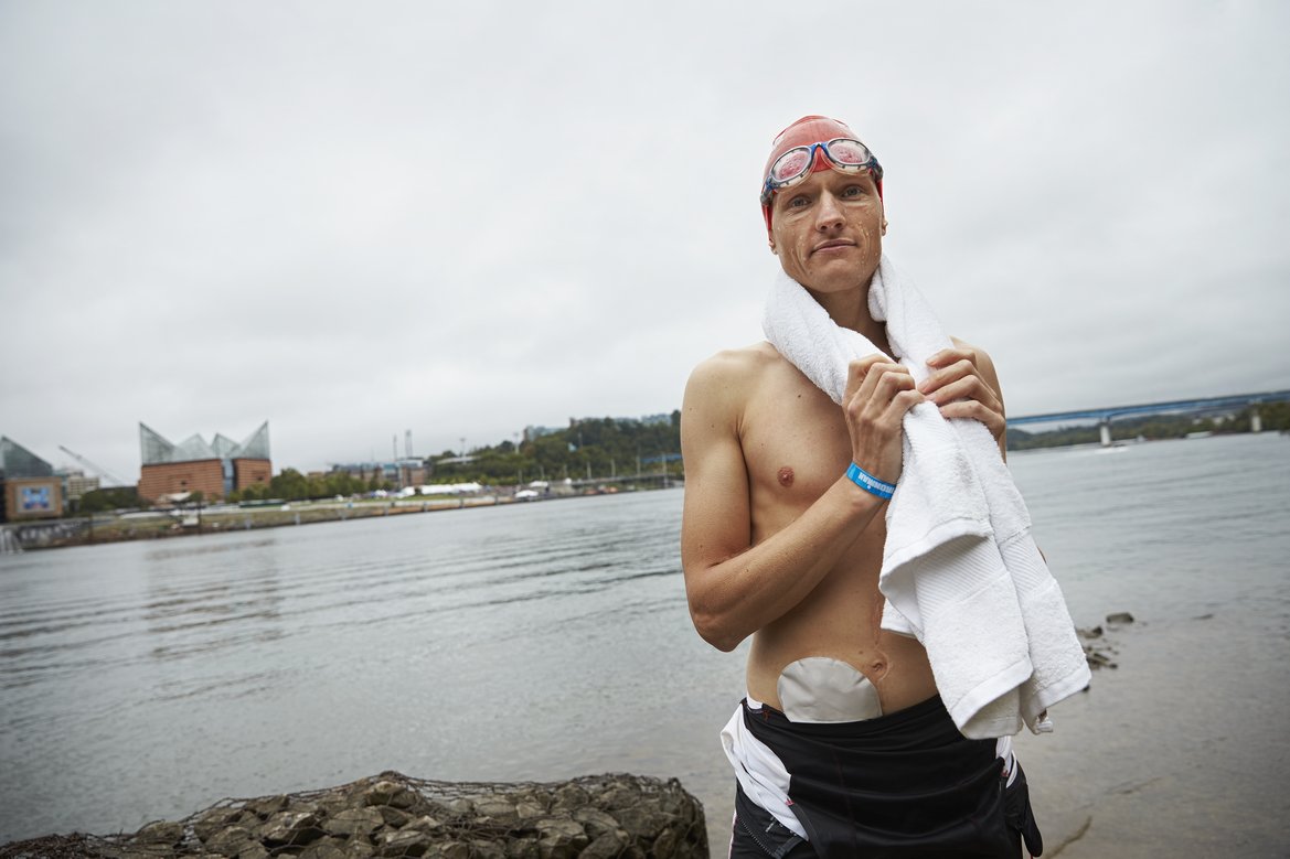 Morten på sykkel