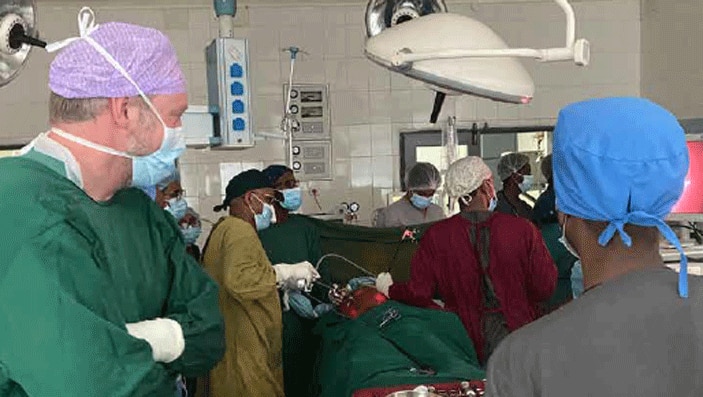 Operasjonssal i Etiopia