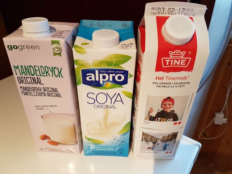Melkeprodukter til smoothie
