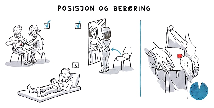 Posisjon og berøring