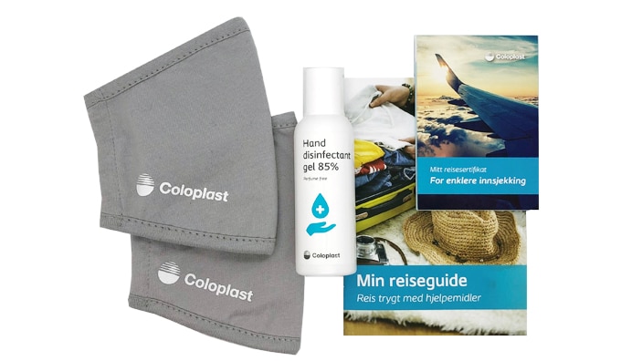 Reisepakke fra Coloplast
