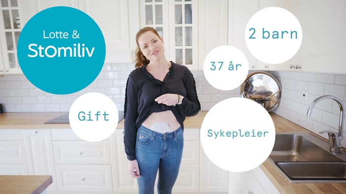 Lottes stomiliv, å komme hjem fra sykehuset