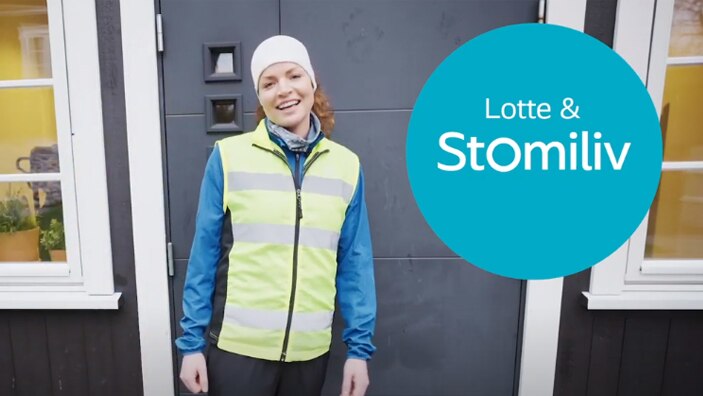 Lottes stomiliv, trening etter stomioperasjon
